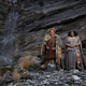 Owain Arthur as Prince Durin IV and Sophia Nomvete as Princess Disa
